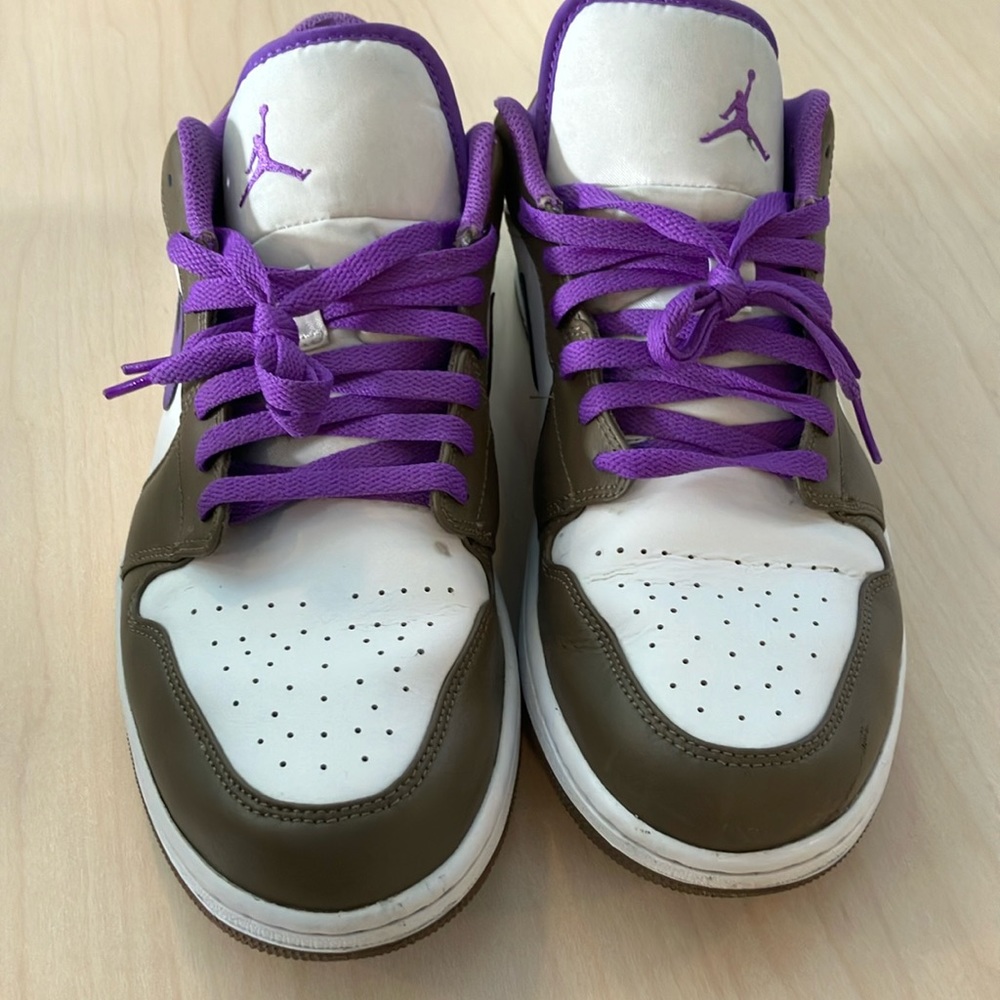 Jordan 1 Low Purple/Brown